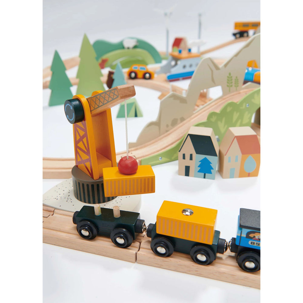 Tenderleaftoys Railway Set 3 Landscapes