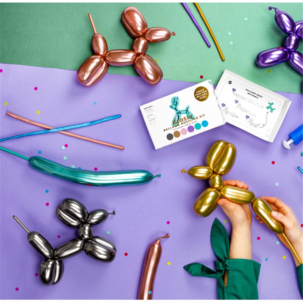 Amscan 30 ballons à modeler avec pompe