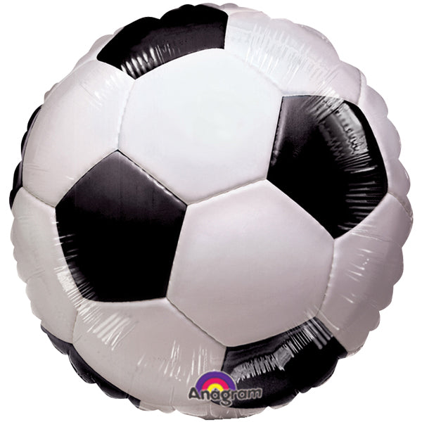 Ballon de football en aluminium, 45 cm