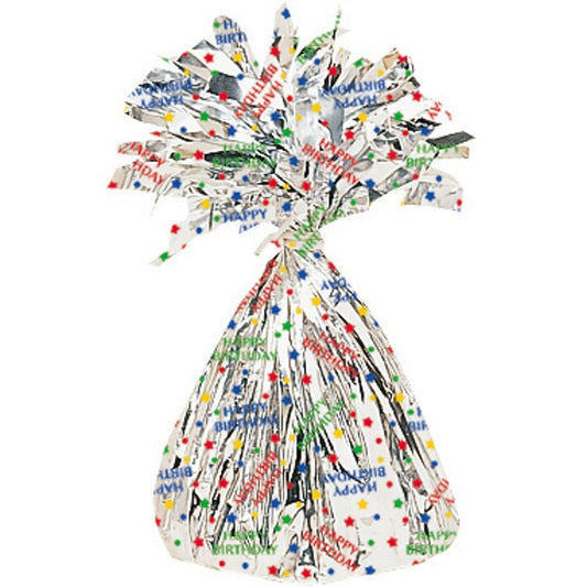 Amscan Foil Balloon Weight, Shimmering