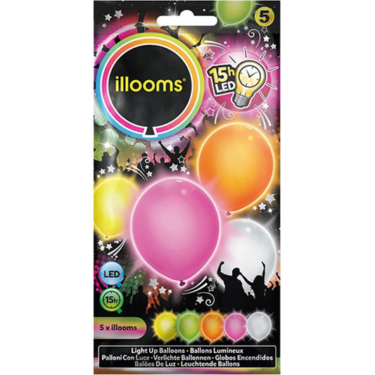Différentes marques 5 buzzers ballon LED, assortis