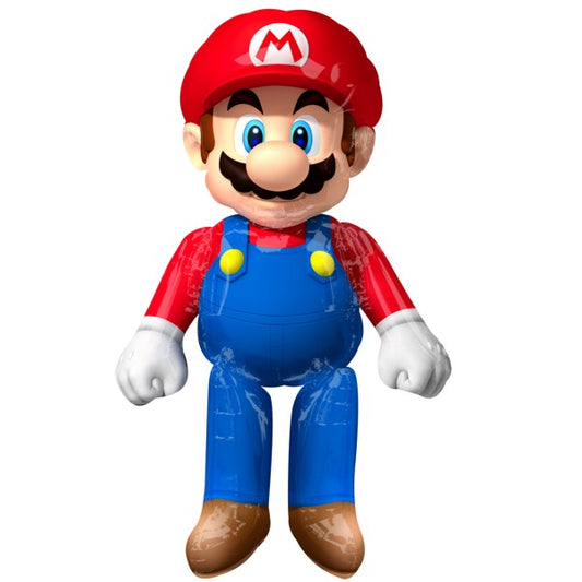 Amscan Folienballom Mario Bros laufend, 91 x 152 cm