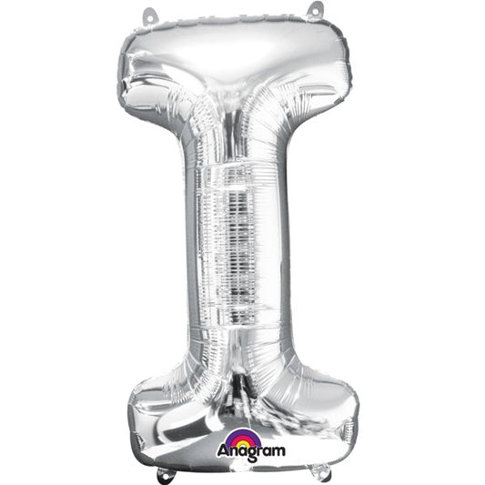 Amscan Folienballon Buchstaben *I* silber
