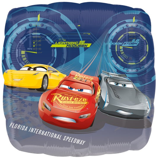 Cars foil balloon, 43 cm