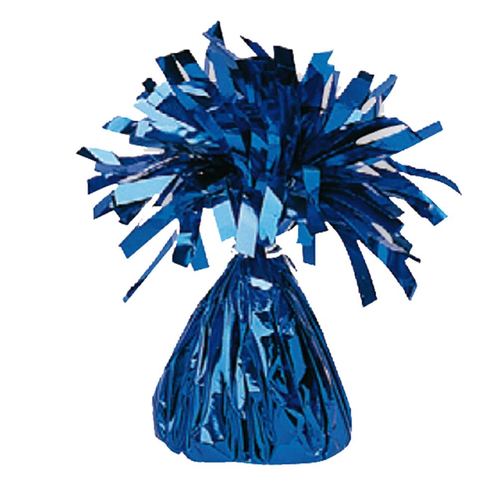 Foil balloon weight blue