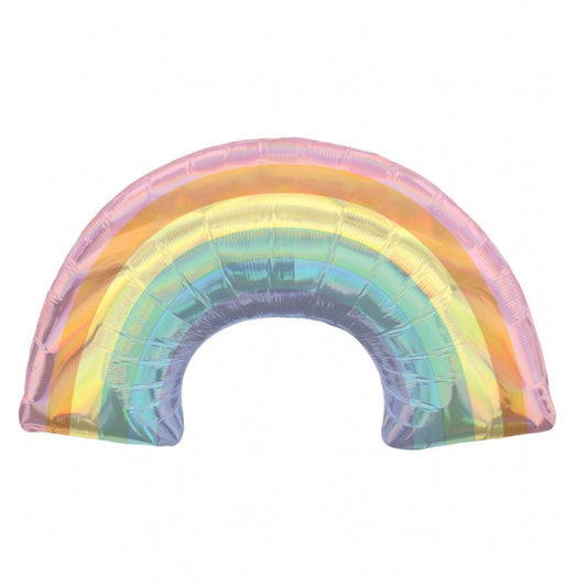 Ballons aluminium Riethmüller arc-en-ciel pastel