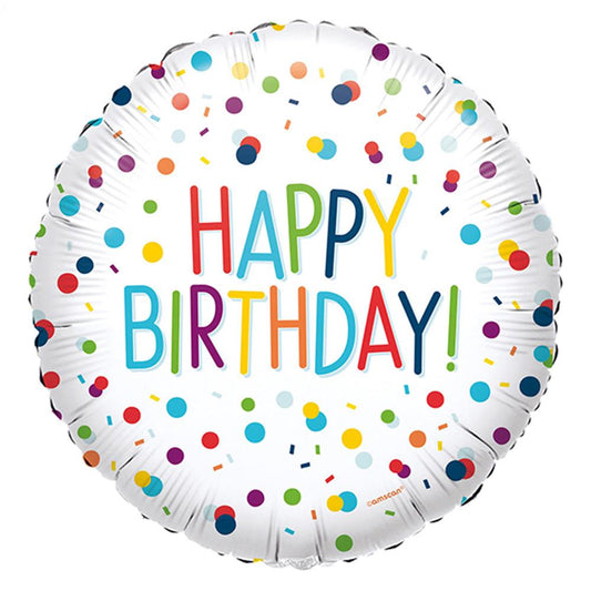 Amscan FB Confettis Joyeux Anniversaire