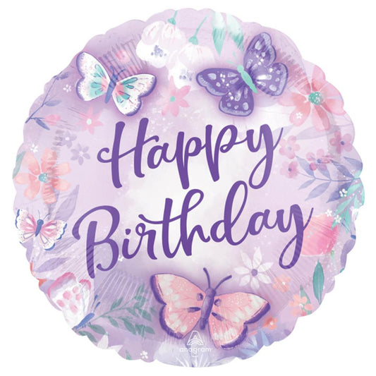 Amscan ballon en aluminium Flutter Anniversaire