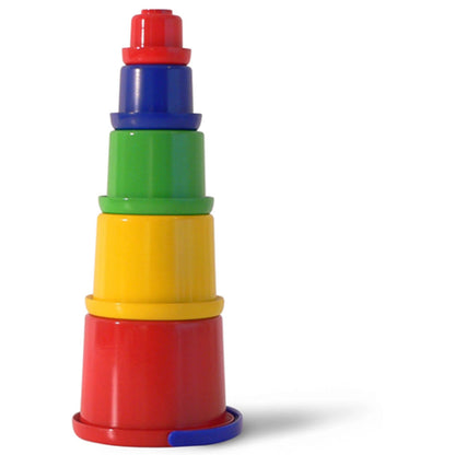 ensemble de gobelets empilables stables pour le jeu, 5 pièces