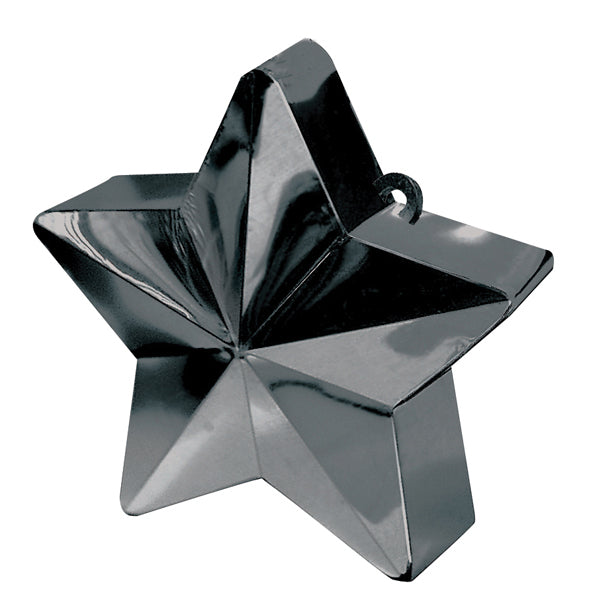 Amscan Balloon Weight Star Black