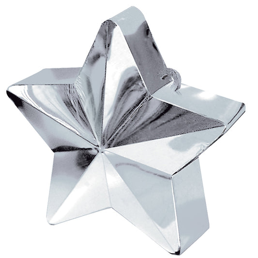Balloon weight star silver
