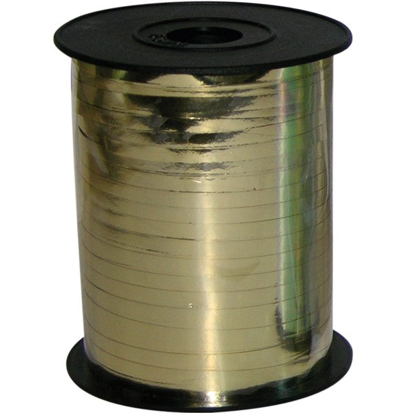 Amscan Balloon Ribbon, 500 m gold