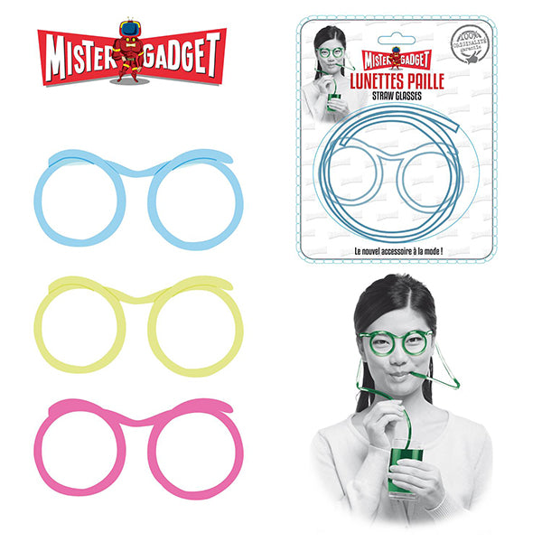 Sombo glasses straw, assorted