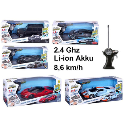 Véhicules MaistoRc RC Premium 1/24, 2,4 GHz, assortis