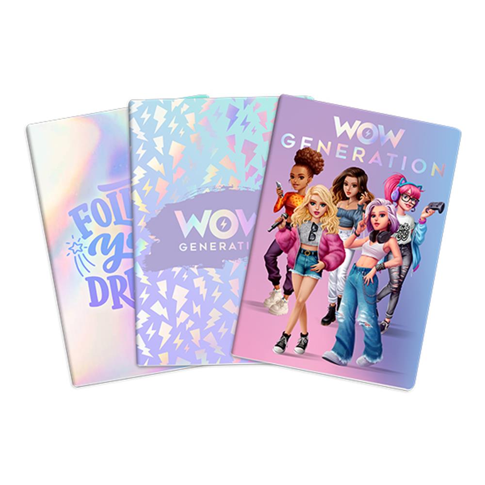 Kids Licensing Wow Generation Notizbücher