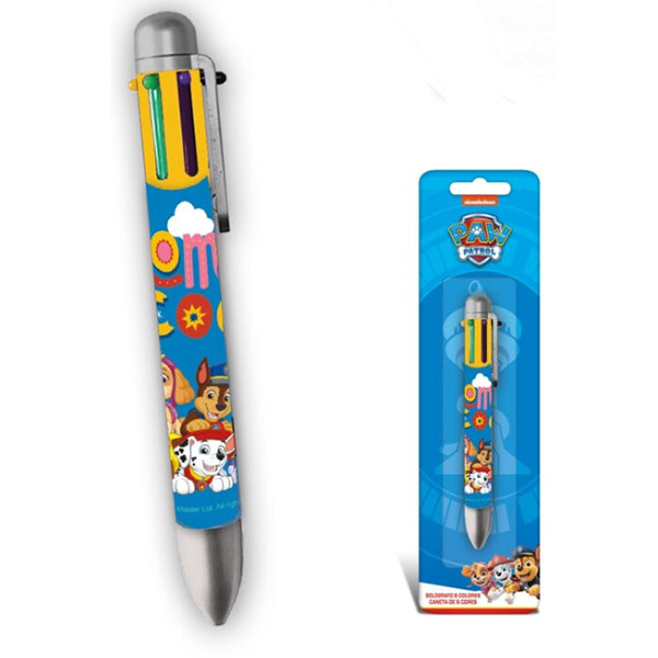 Paw Patrol Kugelschreiber, 6 Farben