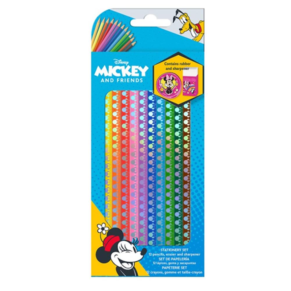 Minnie Mouse Schreibset, 9 x 25 cm