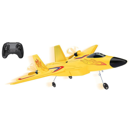 Avion Totally Tech Sky Raider 2,4 GHz jaune