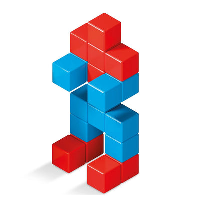 Geomag Full Color GREEN line Crystal 64 pieces