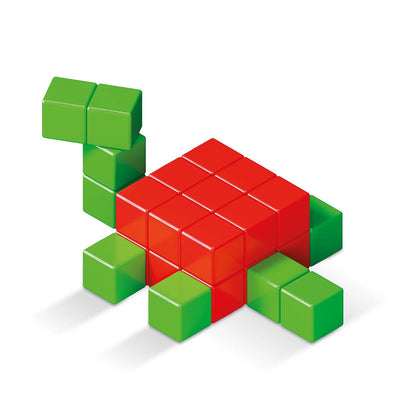 Geomag Full Color GREEN line Crystal 64 pieces