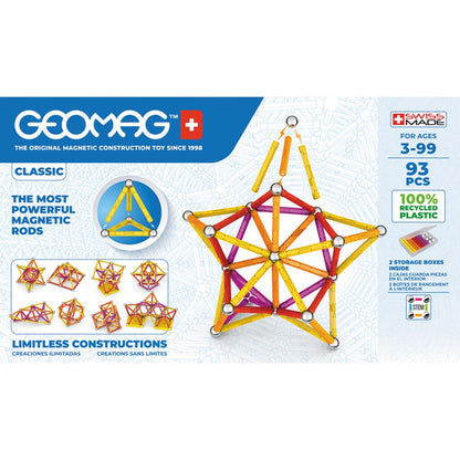 Geomag Classic GREEN line 93 Teile