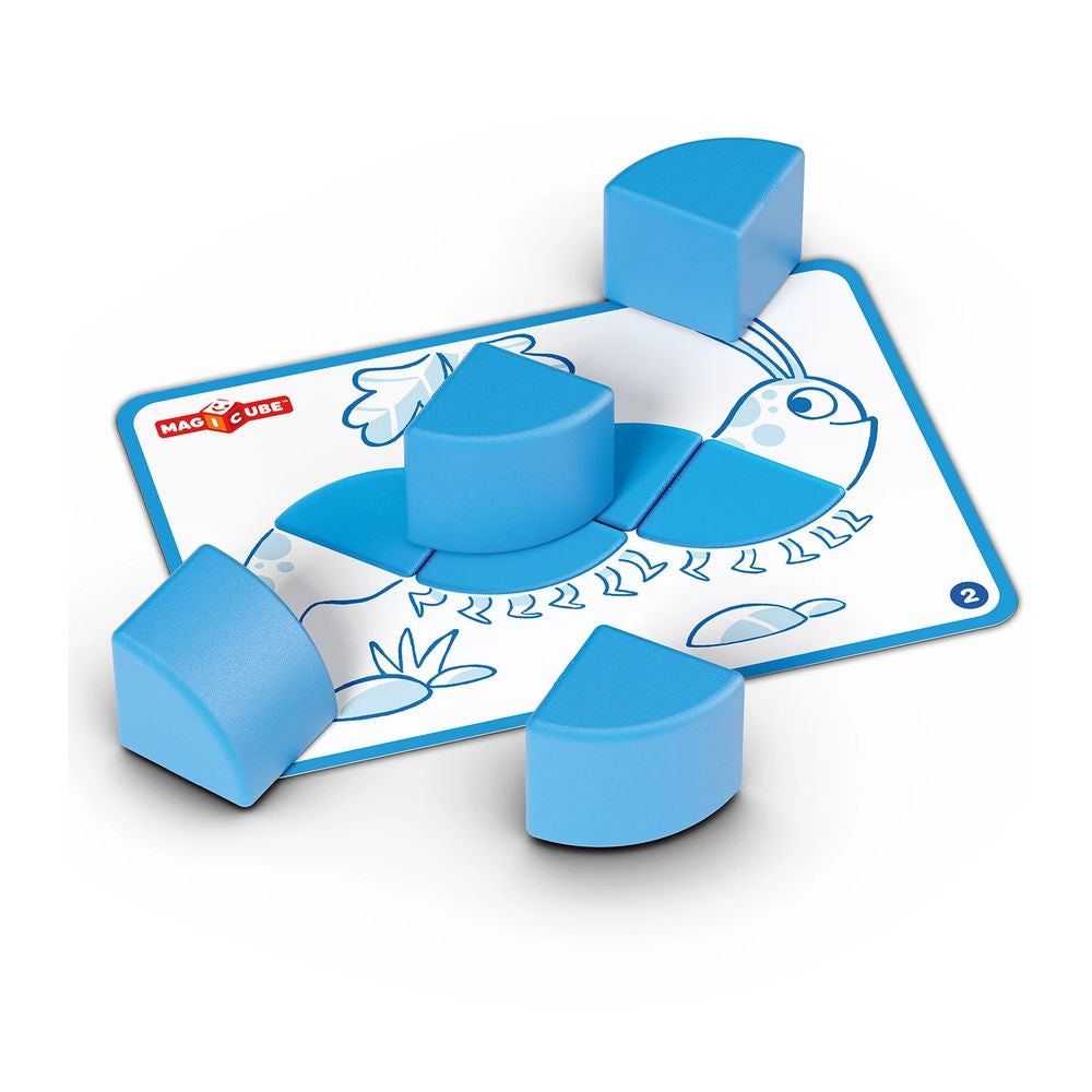 Geomag Magicube Blocks &amp; Cards 16 pieces