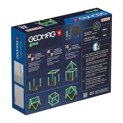 Geomag GLOW GREEN line 25 pieces