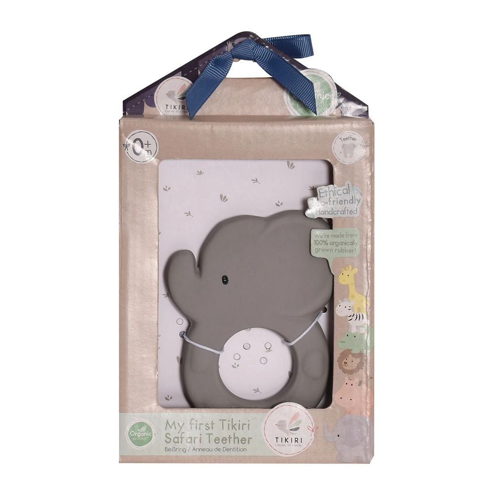 Tikiri Elephant Teething Ring