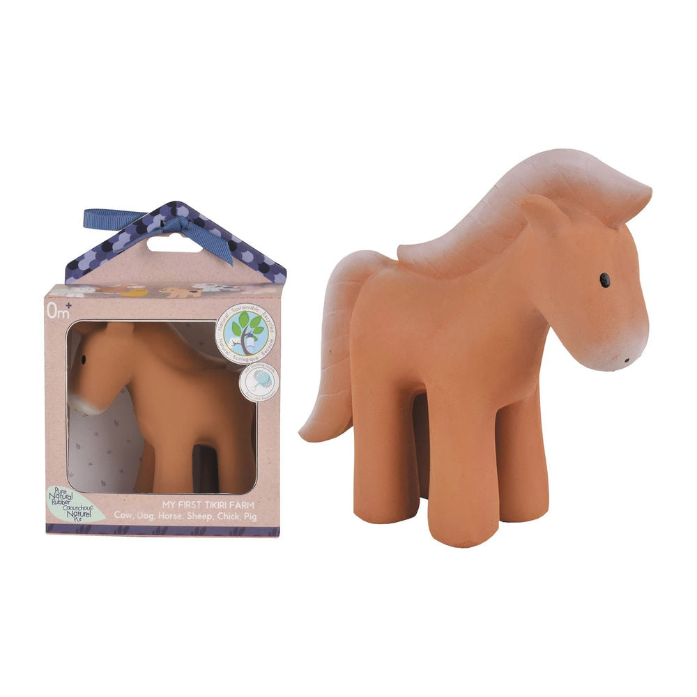 Hochet cheval Tikiri en boîte