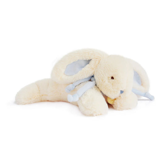 Doudou bonbon lapin, bleu 30cm