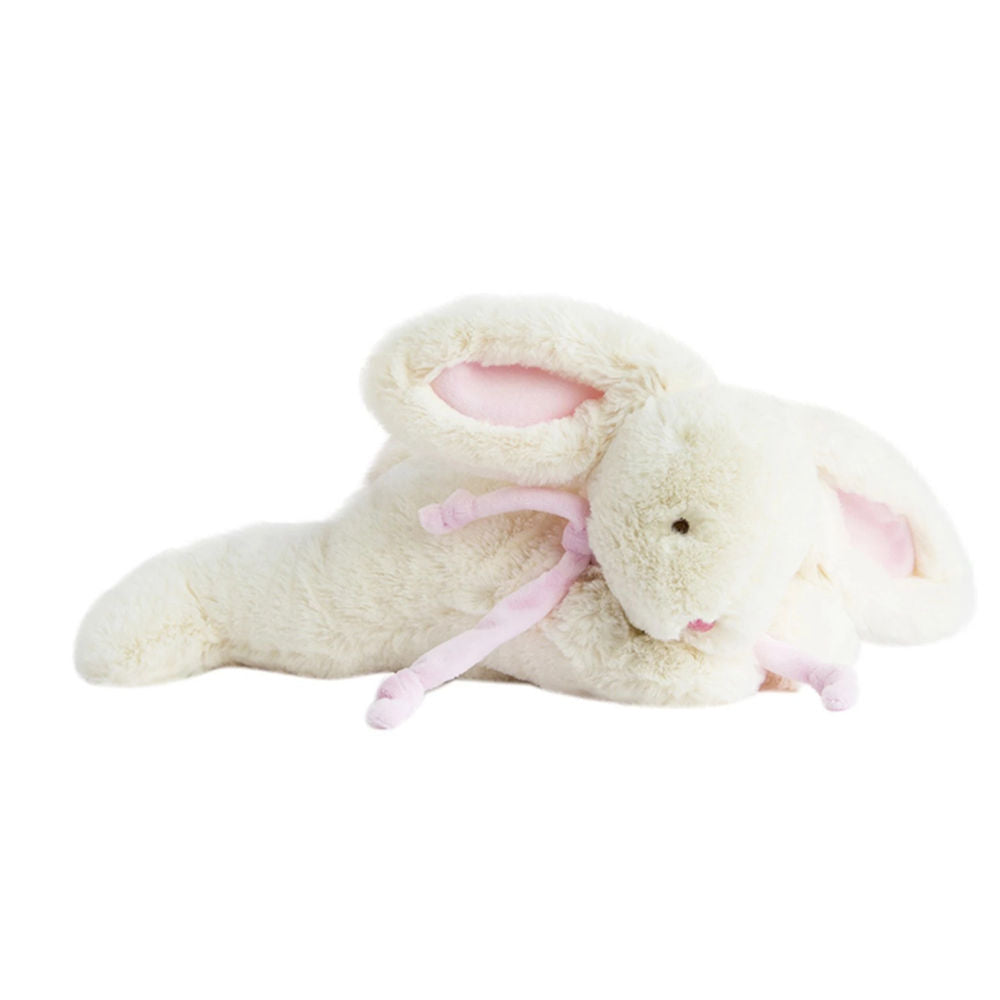 Doudou bonbon lapin, rose 30cm