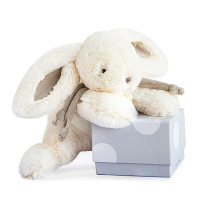 Doudou bonbon lapin, taupe 30cm