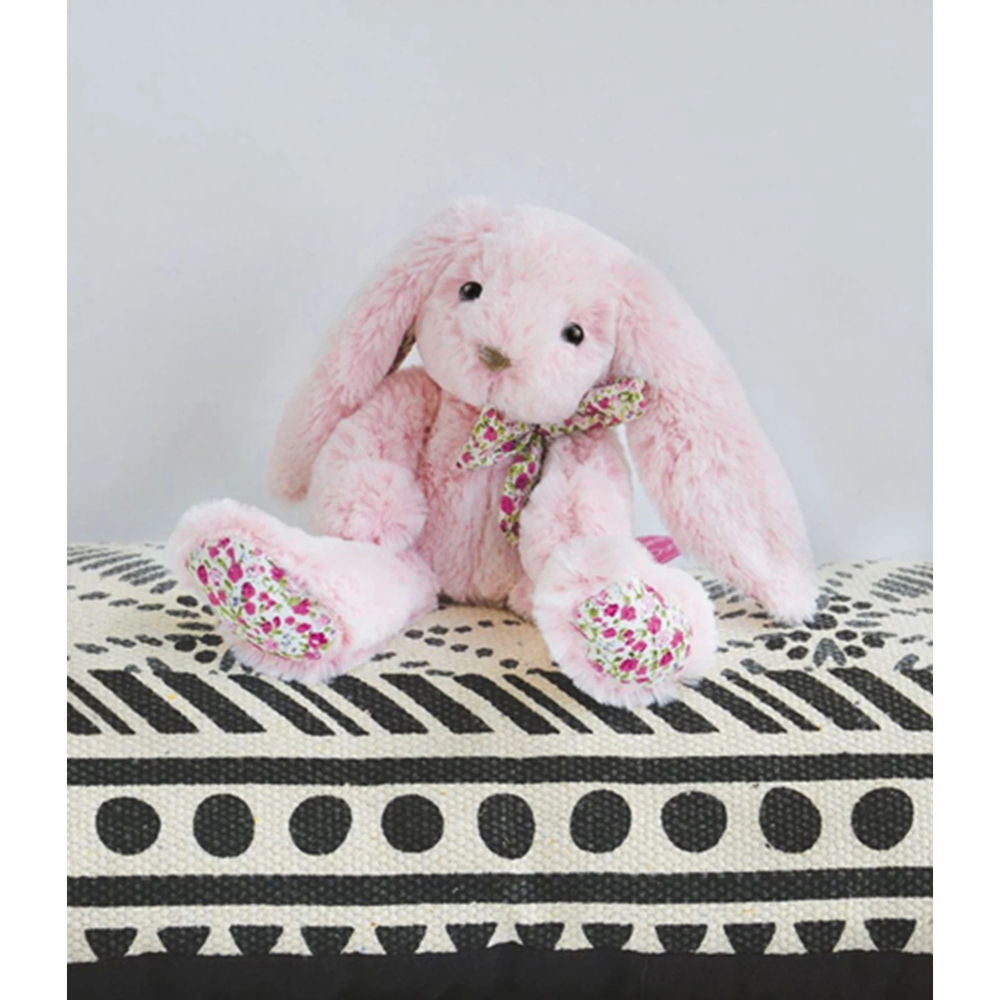 Doudou Copains Calins lapin, rose 40cm