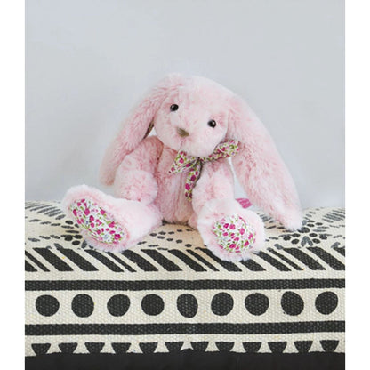 Doudou Copains Calins lapin, rose 40cm