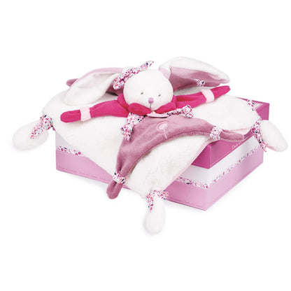 Doudou Cherry Rabbit Comforter 27cm