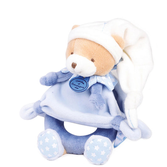 Doudou Hochet Petit Ours 19cm