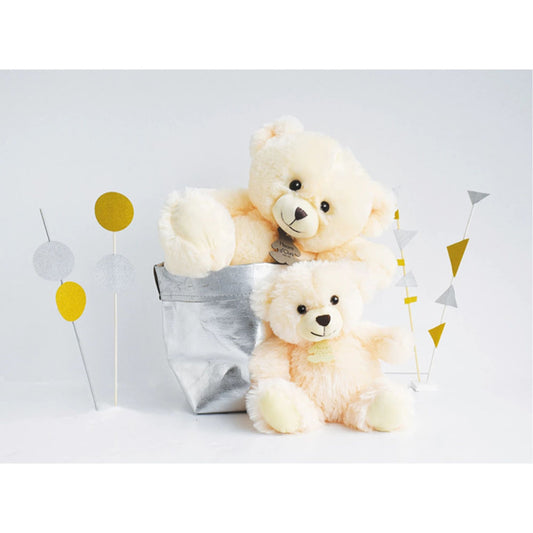 Doudou ours Bellydou, crème 40cm