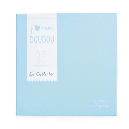 Doudou cuddle cloth bear, blue 24cm