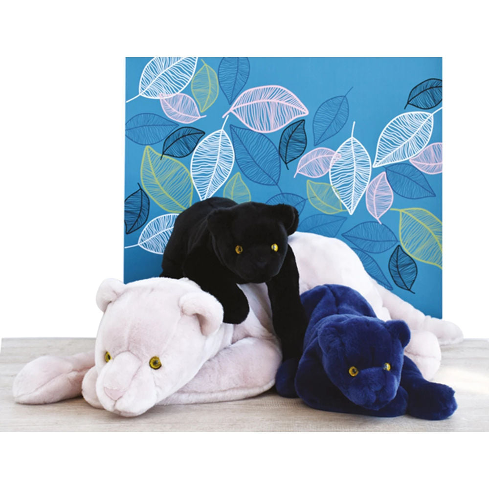 Doudou panthère, noir 40cm