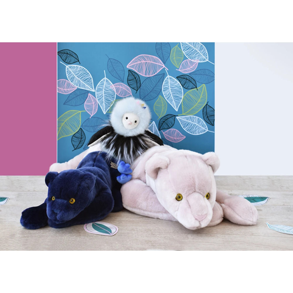 Doudou panthère, noir 40cm