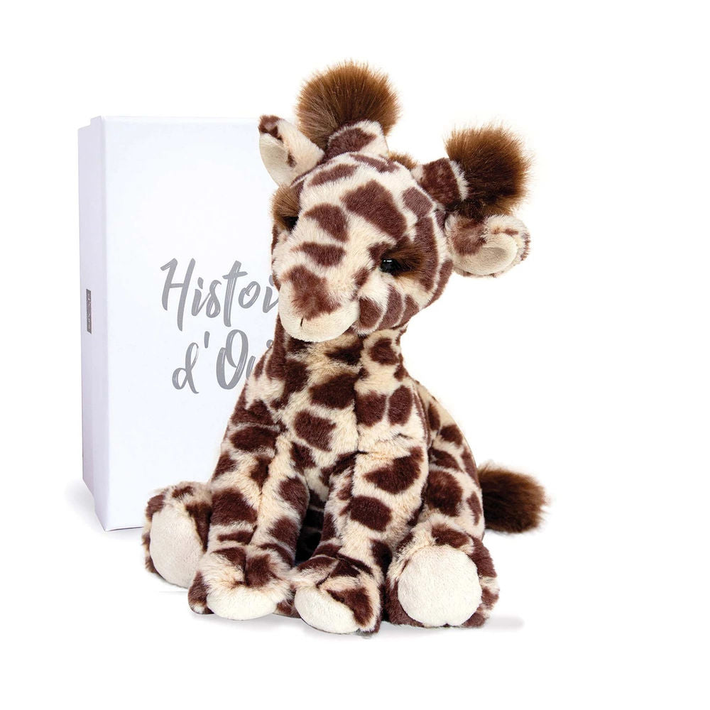 Doudou Lisi girafe, naturel 30cm