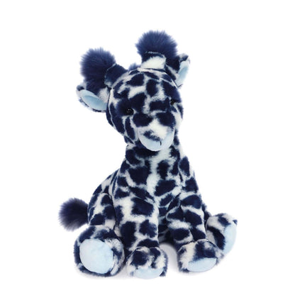 Doudou Lisi girafe, bleu 30cm
