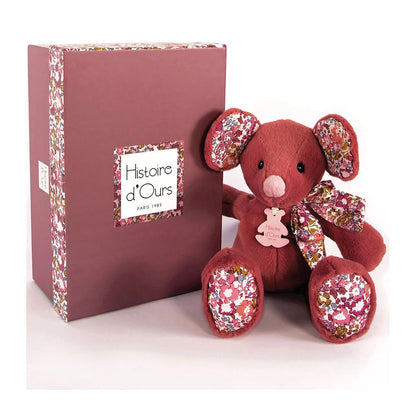 Doudou Copain Calin souris, terre cuite 25cm