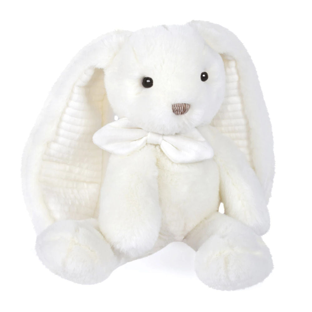Doudou Preppy Chic Rabbit, white 30cm