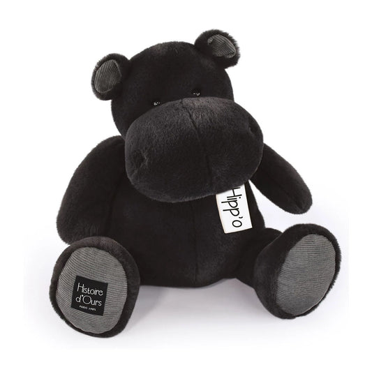 Doudou Hippo anthracite 40cm