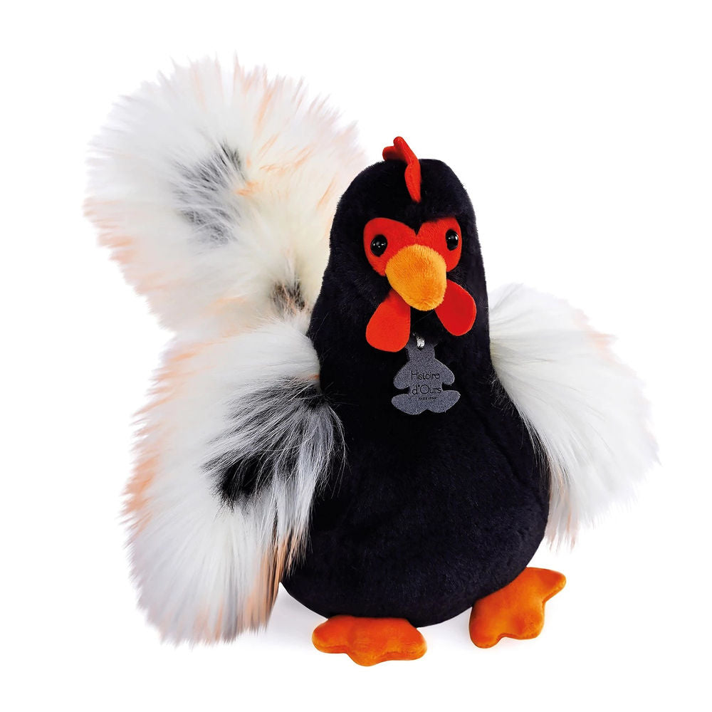 Doudou coq 26cm