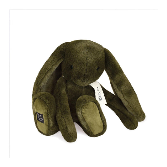 Doudou lapin, kaki 32cm