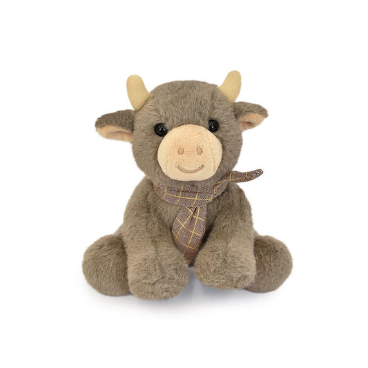 Kleine Kuh mit Schal 14cm