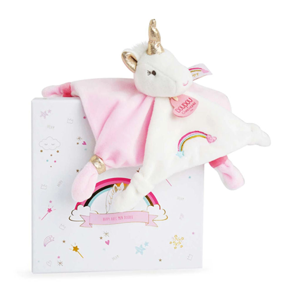 Doudou Einhorn Schmusetuch 20cm
