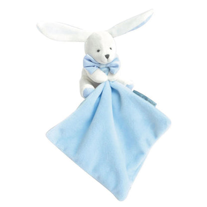 Doudou Hase mit Schmusetuch,himmelblau 10cm